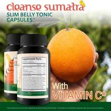 Cleanse Sumatra Slim Belly Tonic Capsules - Our Best Gut Cleanse Detox For Women &Amp; Men - Our Best Colon Cleanse - Natural Slim Gut Cleanse Detox For Men &Amp; Women - Healthy Natural Colon Cleanse Pills - 白色的 - 查看 6