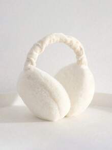 2pcs/1pc Winter Earmuffs,Earmuffs Noise Cancelling,Unisex Solid Color Earmuffs - Soft Plush Ear Warmer, Earmuffs Noise Cancelling,Foldable Ear Muffs, Comfortable Coldproof Earmuffs For Winter Outdoor Winter Accessories