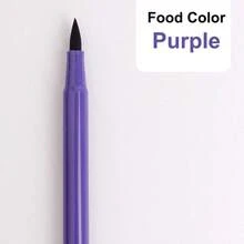 Bút vẽ thực phẩm, bút màu thực phẩm, đầu bút mảnh và dày, bút viết chuyên nghiệp cho việc tự làm bánh fondant và kem phủ. - Nhiều màu - Xem 16
