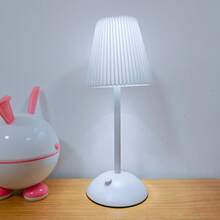 1 Stück 3-farbige, berührungsempfindliche, kabellose Lampe - skandinavischer Minimalist Stil, Helligkeit durch Langdruck einstellbar, geeignet für Schlafzimmer, Wohnzimmer, Esszimmer und Partys