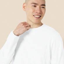 Men's Long Sleeve T-Shirt -  Style - Army Green - View 11