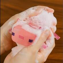 1pc 2025 New Arrival Soft & Squishable Axolotl Squeeze Toy, Excellent Hand Feel, Birthday/Christmas/Halloween Small Gift