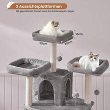 Alberi e rifugi per gatti - Grigio - Visualizzare 11