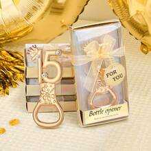 24 Pieces/Set 15 Bottle Openers For 15th Birthday Gifts, Birthday Parties, Anniversary Gifts, Wedding Keepsakes And Favors For Guests, Valentine's Day Gifts, Kitchen And Bar Supplies, Party Favors