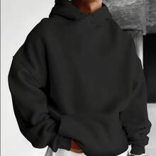 Thin Fleece Men's Hoodie - Autumn Winter Long Sleeve Sweatshirt - Floral Lung Print T-Shirt - Youth Long Sleeve - Halloween Gift - Christmas Gift - Birthday Present Choice; YHWH Our Very Breath Speaks His Name Design - Comfortable Casual Top For Men - Streetwear Style - Perfect For Daily Wear And Special Occasions - High Quality Material - Unique Christian Faith Apparel - Ideal For Layering - Stylish And Warm - Suitable For Various Activities - Enhance Your Look With This Versatile Piece - màu đen - Xem 2