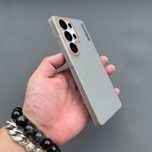 1 件半透明硬糖 PC 手机保护壳，适用于三星 Galaxy S25 S24 S23 S22 S21 Ultra Plus FE 型号