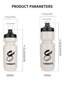 TOSUOD Fahrrad Trinkflasche, Rennrad/Mountainbike Sport Outdoor Quetschflasche, Großer Fassungsraum
