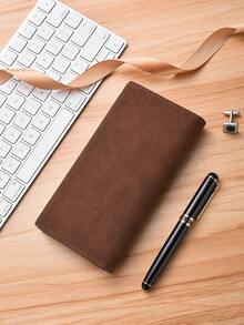 Men's Wallet, Fashion Long Bifold Wallet, Multi-Card Slots, Slim Soft Leather Vertical Wallet, Large Capacity, For Young Men - Multicolor - View 11