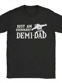 Funny Moanas Maui Stronge T Shirts Men Cotton Vintage T-Shirt Crew Neck Just An Ordinary Demi Dad Tees Short SLeesve Clothing Gift - 黑色 - 查看 1