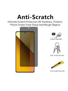 4 件防窥视兼容三星 Galaxy A52 Galaxy A52 4G Galaxy A52/A52s 5G Galaxy A53 5G Galaxy A54 5G Galaxy A70 Galaxy A71 Galaxy A71 4G Galaxy A71 5G 屏幕保护膜屏幕保护必需品，适用于日常保护、办公室、家庭隐私屏幕保护膜手机屏幕保护膜手机配件防水防震防摔防刮 - 彩色 - 查看 3