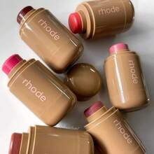 Nuevo producto de Haileyskin - Rubor en barra de polvo con doble uso para labios y mejillas, con diseño de cerdo/pecas