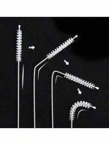 10pcs Efficient Cleaning Straw Brush,Reusable Kitchen Tools