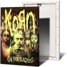 Tranh treo tường (1/3 tấm), khung tùy chọn, trang trí tường, trang trí phòng, bộ tranh áp phích ban nhạc Korn Vintage Metal, tranh nghệ thuật âm nhạc cổ điển, phù hợp cho phòng ngủ, phòng giải trí, quán bar - Tranh canvas, tranh chân dung, tranh tường Toile. - Nhiều màu - Xem 80