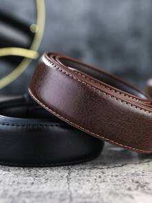 1条男士商务真皮皮带，针扣式，时尚牛仔裤腰带 - 針扣腰帶 - 查看 11