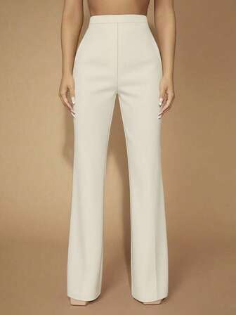 畅销女士通勤简约工作办公室风格简约性感优雅长裤，秋季女装