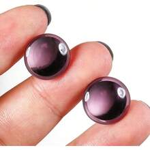 12Pcs Glass Stretching Kit With Rubber O-Rings For Body Piercing - Purple - View 6