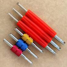 6Pcs Valve Core Removal Kit VCR01 For R134A, R12, R22, R32, R410A HVAC Systems, Schrader Valve Stem Core Remover - 6Pcs Valve Tools - View 6