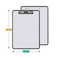 22.7*31.7cm Single Strong Clip A4 Portable Writing Board Folder Pad Special Hemming Plate Clamp