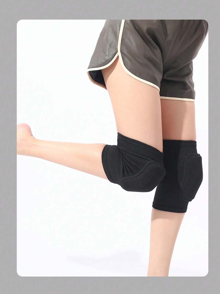 Unisex Knieschoner, leicht atmungsaktiv elastisch bequem aus 4-Wege-Stretchnylon für Laufen Radfahren Sport, warm für Herbst/Winter - Verschiedenfarbig - Übersicht 1