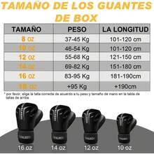 Unisex, guantes de entrenamiento de boxeo con protector bucal incluido - adecuados para boxeo, artes marciales mixtas, kickboxing y MMA, con función de absorción de impactos. - Negro mate - Ver 11