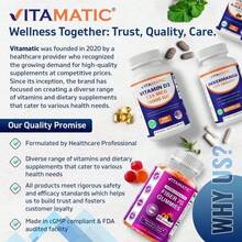 Vitamatic High Potency Biotin 20000 Mcg (20mg) With Keratin 100mg - 120 Vegetarian Tablets - Biotin Supplements For Healthy Hair Skin &Amp; Nails For Adults (120 Count (Pack Of 3)) - Flavor NameB - 查看 7