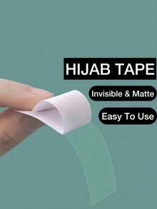 108/72/36/10 Pc/Set Hijab Tape Hijab Pins Shape Style Perfect Easy To Wear Casual Hijab Hack Anti-Slip Double Sided Tape Hijab Accessories