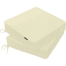 Outdoor Chair Cushions 22 X 22 X 3 Inch, Waterproof & Fade Resistant Patio Seat Cushion For Furniture With Handle And Ties, Thick Seating Pads For Outside Sofa Couch Set Of 2, Teal - Màu be - Xem 6