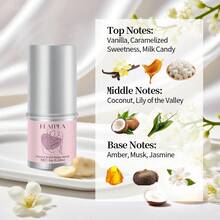 8g 0.28oz Solid Perfume For Women Gourmand Fragrance Vanilla Caramelized Sweet Milk Candy Coconut Lily Of The Valley Amber Musk Jasmine Long Lasting Scent Compact Portable Travel Size Pocket Friendly Daily Use Fresh Sweet Warm Aroma Creamy Rich Layered Experience Non Greasy Ideal For Gift Giving Birthday Present Holiday Gift For Her Suitable For Dates Parties Office Casual Gatherings Romantic Evenings Fragrance Enthusiasts On The Go Solid Balm - 8g - View 3