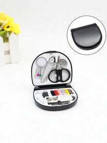 1 Set tragbare Mini Nähbox, kleines Nähset, vielseitige Nähwerkzeuge Kombination - perfektes Geschenk für Anfänger-Näher: Nähset - faltbar, DIY Nähzubehör und Accessoires für Reisende und für Notfall-Bekleidungsreparaturen!