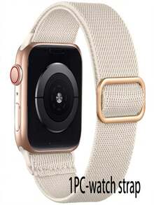 1 件/套编织弹力尼龙运动单圈表带，兼容 表带，兼容小米、华为、Fitbit Versa 2 1，兼容三星 Galaxy Watch，20 毫米 22 毫米 38 毫米 40 毫米 41 毫米 42 毫米 44 毫米 45 毫米 46 毫米 49 毫米，男女通用，尼龙弹性表带腕带兼容 Series 10 9 8 7 6 SE 5 4 3 2 1 Ultra Ultra，可作为返校学生的礼物 - 彩色 - 查看 5