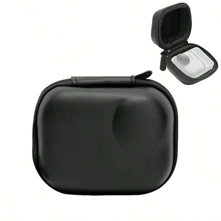 PULUZ迷你便携式相机收纳包EVA材质（黑色），适用于Insta360 GO Ultra - 黑色 - 查看 1