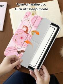 Halloween Pumpkin Dual-Sided Sprayed Acrylic Transparent Crystal Tablet Case Compatible With Samsung Galaxy Tab S6 Lite 10.4, IPad Air 11-Inch (M2) 2024 And IPad 10th Gen - Shock-Resistant, Built-In Pencil Slot, Sleep/Wake Function, Foldable Stands - Perfect Gift For Christmas, Holidays, And New Year