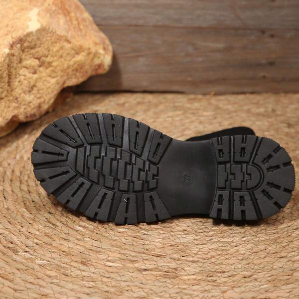 Botas de tobillo de punto para mujer, nueva estación de comercio electrónico transfronterizo de otoño/invierno talla grande talla única, botas de calcetín de una sola pieza