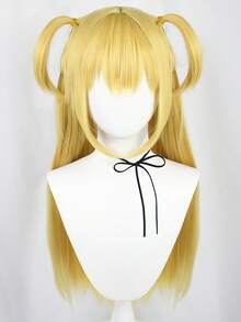 Heat Resistant Chemical Fiber Wigs Daily Wear Women Wigs Sweet Cute Wigs Prom Party Wigs Natural Hair - 金色 - 查看 2