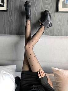 Women Tights - Black - View 2