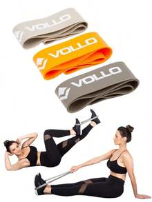 Kit 3 Vollo Mini Bands Elastic Bands Functional Training, Yoga, Physiotherapy, Strength And Resistance - Miscellaneous - View 6