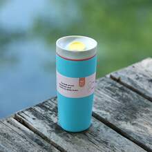 1 caneca de viagem com isolamento a vácuo de aço inoxidável de 12 oz/20 oz, xícara de café portátil adequada para carro, escritório, casa, acampamento, recipiente moderno para bebidas, recipiente doméstico durável, material, companheiro de viagem ao ar livre/presente de Natal