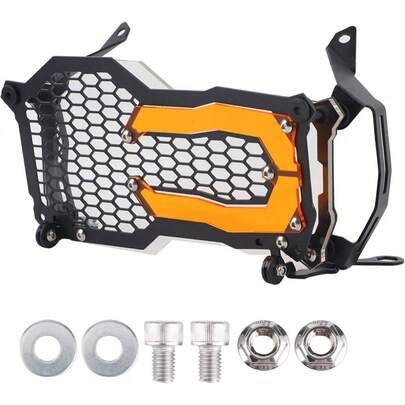 Headlight Grill Guard Apto para R1200GS R1250GS, Motocicleta Headlight Grille Guard Cover Accesorios
