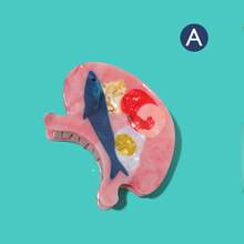 这款个性化骷髅头发夹，搭配新颖的肺、子宫和胃造型发爪，是送给医学爱好者和医疗创业者的最佳礼物。母亲节装饰发夹，秋季发饰，时尚发夹，优雅发卡，适合冬季度假装扮，夏季海滩风情。 - 彩色 - 查看 7