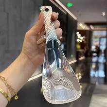 1 件创意方形锤纹不锈钢饭勺，适用于餐厅、餐厅、厨房的餐勺 - 銀色 - 查看 3