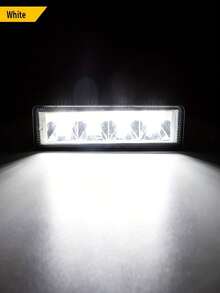 2 件装 24led 工作灯改装灯 6 英寸 LED 泛光灯聚光灯适用于汽车卡车 SUV LED 越野驾驶雾灯