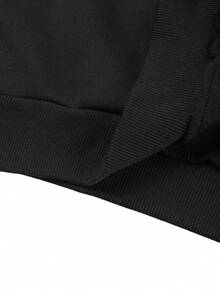 Moletom de lã com gola redonda, tamanho europeu, confortável e macio, com estampa estilosa