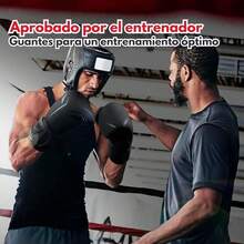 Guantes de Boxeo, Guantes de Artes Marciales Mixtas, Guantes de Boxeo Unisex, Guantes de Entrenamiento de Boxeo, Guantes de Sanda, Guantes de Sparring, Guantes de Muay Thai - Negro - Ver 8