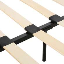 KING SIZE UPHOLSTERED PLATFORM BED FRAME WITH MODERN TUFTED WAFFLE STITCHING, EASY ASSEMBLY, CHARCOAL GRAY