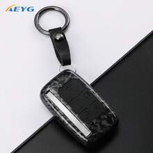 For Range Rover For Carbon Fiber Style ABS Car Key Case Cover, For Land Rover For Discovery For Evoque For Sport For Velar For Jaguar XE E-Pace Accessories - Land Rover a - View 8