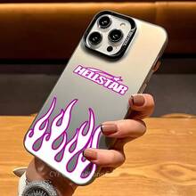 H-HellstarS Fashion Logo Phone Case For Apple 12 13 14 15 16Pro Max Plus Protect Plating Phone Cover - z6 - 查看 6