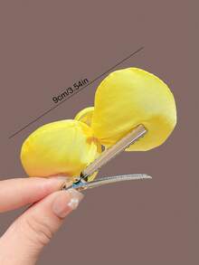 3 chiếc kẹp tóc nơ xinh xắn có đệm dành cho nữ, kẹp tóc nơ ngọt ngào cho bé gái, kẹp tóc mái đa năng, phụ kiện tóc nơ đơn giản phù hợp cho sử dụng hàng ngày, chụp ảnh, kẹp càng cua, kẹp tóc, kẹp tóc cài, kẹp tóc hình cá sấu, trang phục mùa đông cho nữ, nơ, phụ kiện đội đầu, ghim cài tóc - Nhiều màu - Xem 3