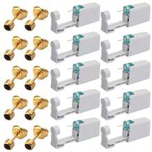 10 件一次性耳洞枪，内置耳环耳钉，防过敏耳洞穿刺套装，耳洞穿刺器 - 二代穿耳器_10只 - 查看 12