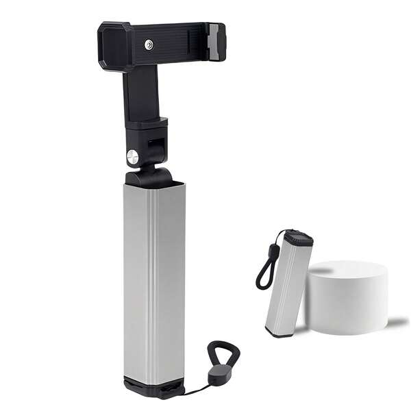 Portable Airplane Phone Holder, 360° Rotatable Travel Stand For Table, Foldable Pocket-Sized Multi-Directional Tray Table, Perfect Train & Airplane Travel Accessory