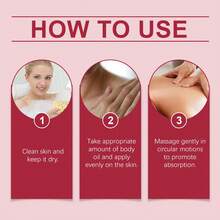Strawberry Body Care Oil  Body Whitening Essential Oil Refreshingly Fragrant Strawberry Essential Oil Gently Nourishes And Moisturises The Skin. - 草莓 - 查看 4